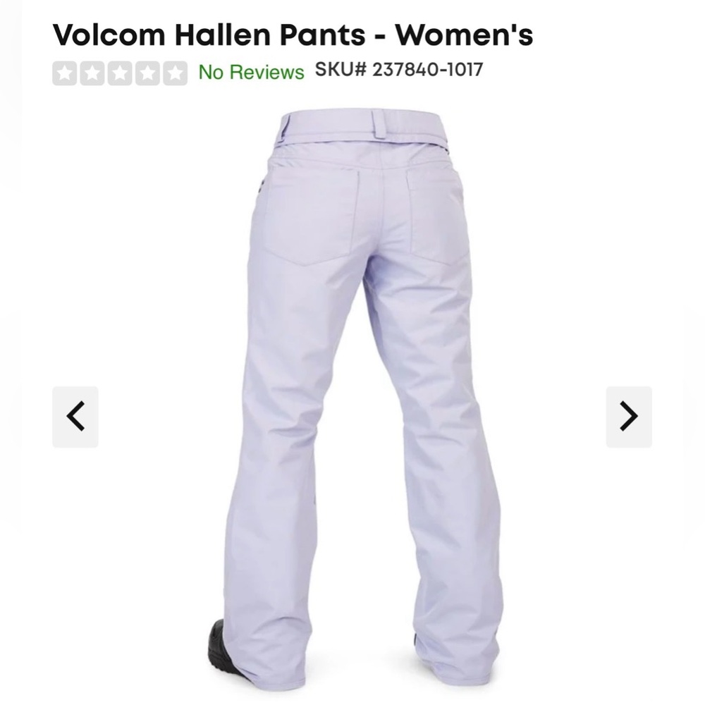 Volcom Snowboarding Pants NWT